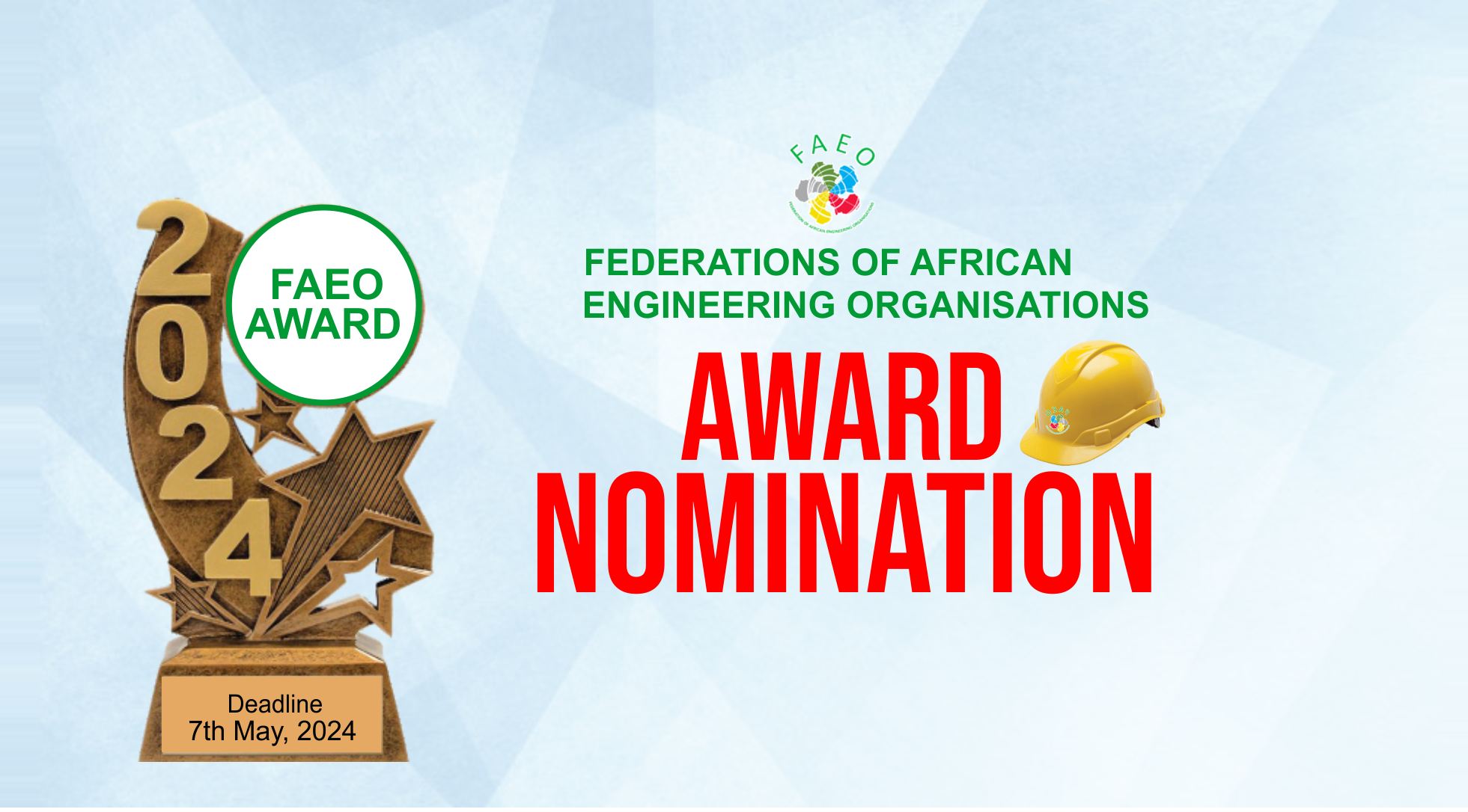 FEAO AWARD NOMINATION.